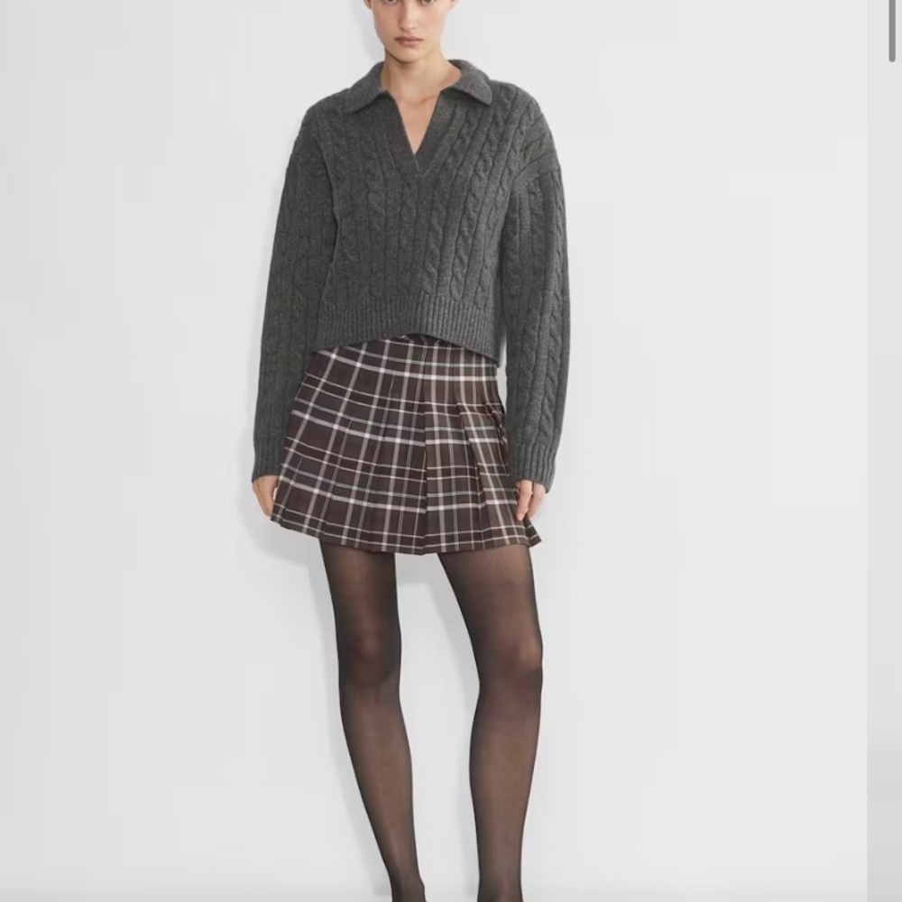 Sunday Best Olive Micro Skirt